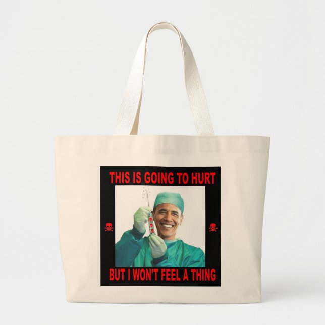 GRAND TOTE BAG ÇA VA TE FAIRE DU MAL, PAS MOI. (Devant)