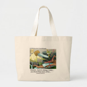 Grand Tote Bag Cabinet Dentaire de l'Oryctérope Cadeaux et Objets