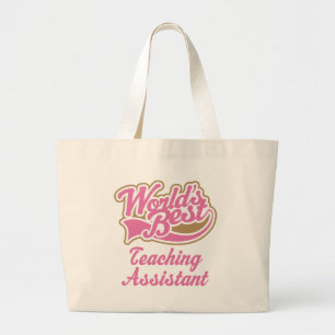 Grand Tote Bag Cadeau d'assistant d'enseignement