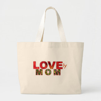 Grand Tote Bag Cadeau de fête des Mères MAMAN adorable
