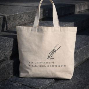 Grand Tote Bag Cadeau de mariage non traditionnel pour une cérémo