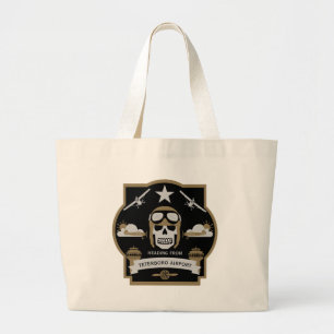 Grand Tote Bag Cadeau De Pilote Privé Et Commercial