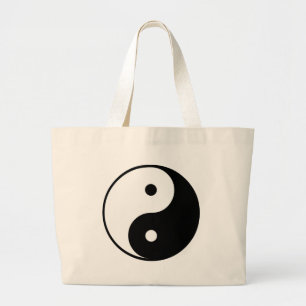 Grand Tote Bag Cadeau de Yin Yang