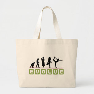 Grand Tote Bag Cadeau drôle de yoga