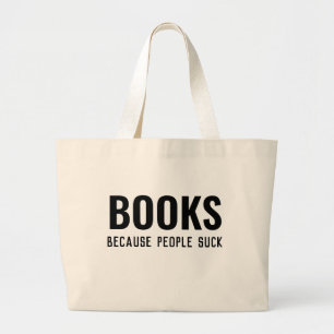Grand Tote Bag Cadeau nerd de bibliothécaire du cartable de