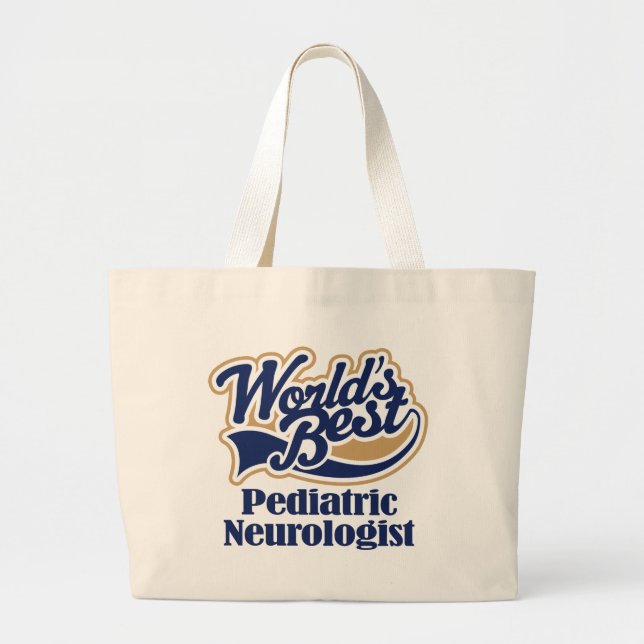 Grand Tote Bag Cadeau pédiatrique de neurologue (Devant)