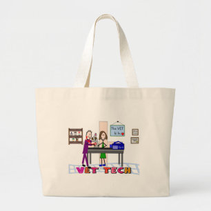 Grand Tote Bag Cadeaux d'art de technologie de vétérinaire