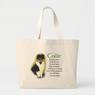 Grand Tote Bag Cadeaux de collier Tri Color Rough