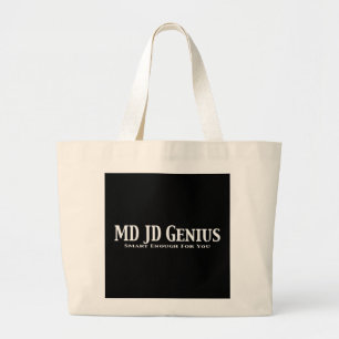 Grand Tote Bag Cadeaux de génie de DM JD