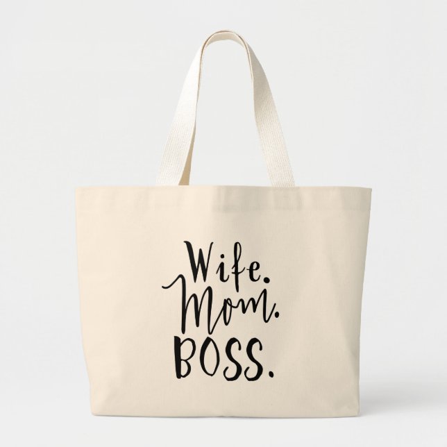 Grand Tote Bag Cadeaux de la mère de femme (Devant)