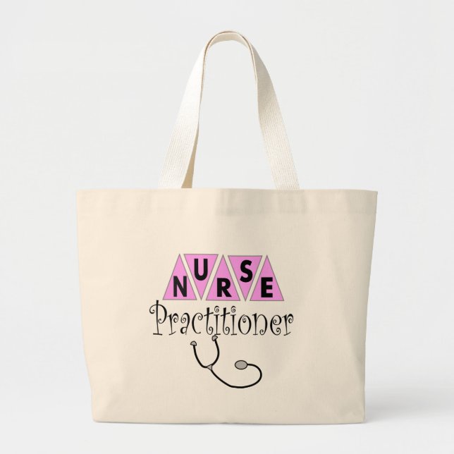 Grand Tote Bag Cadeaux de praticienne d'infirmière (Devant)
