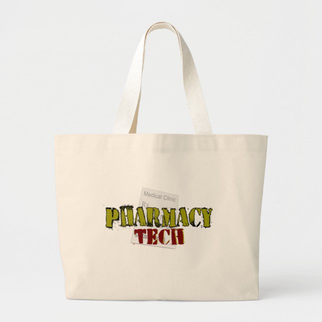 Grand Tote Bag Cadeaux de technologie de pharmacie avec la (Devant)