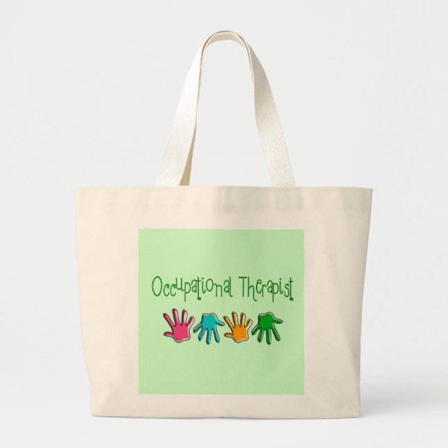 Grand Tote Bag Cadeaux d'ergothérapiste (Devant)