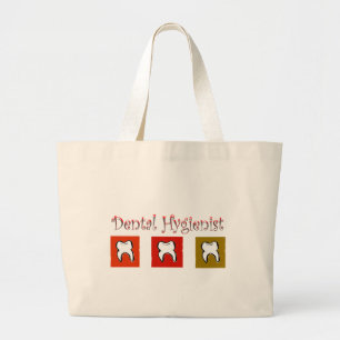 Grand Tote Bag Cadeaux d'hygiéniste dentaire, conception de 3