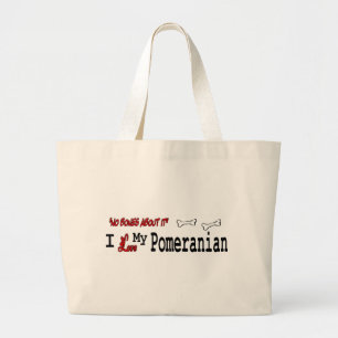 Grand Tote Bag cadeaux pomeranian