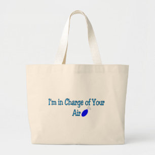 Grand Tote Bag Cadeaux respiratoires de thérapie "responsable de