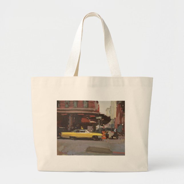 Grand Tote Bag Cadillac jaune 2012 (Devant)