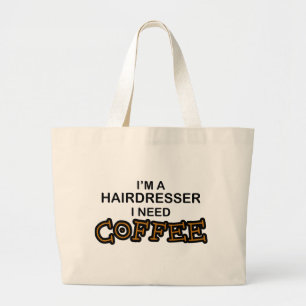 Grand Tote Bag Café du besoin - coiffeur