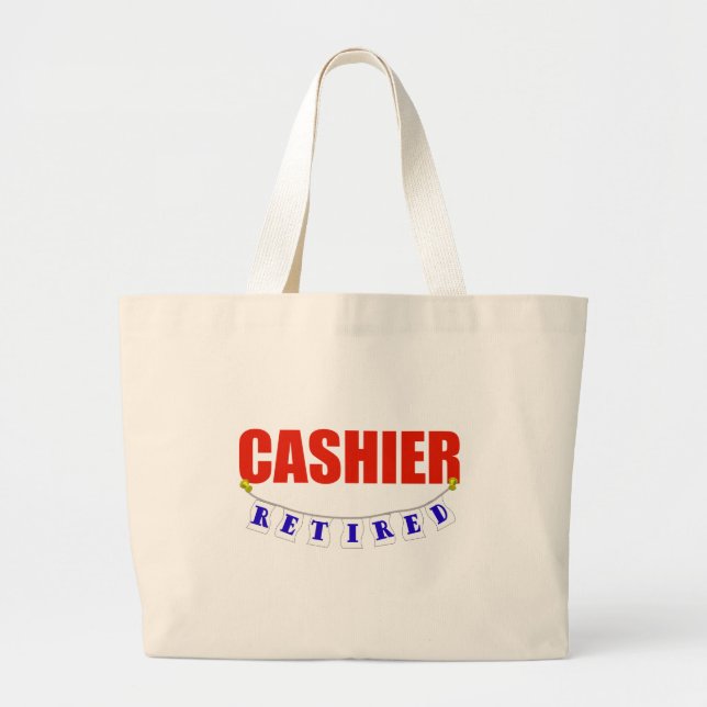GRAND TOTE BAG CAISSIER RETIRÉ (Devant)