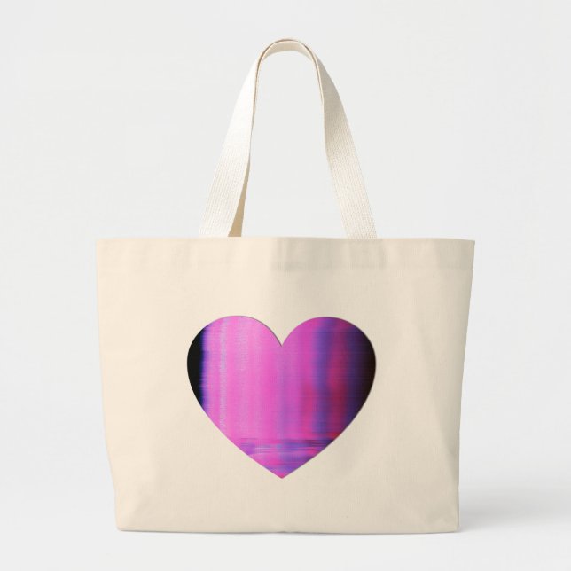 Grand Tote Bag Caméra brisée Numéro de coeur 49 (Devant)