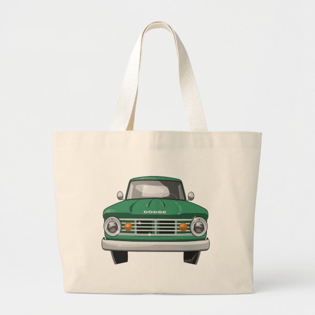 Grand Tote Bag Camion de 1967 Dodge Fargo (Devant)