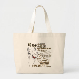 Grand Tote Bag Camion de la Journée de la Humpe