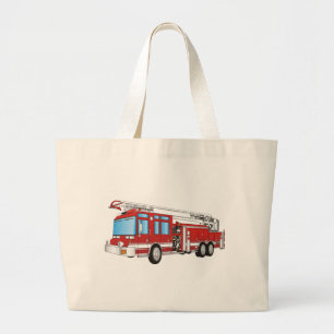 Grand Tote Bag Camion d'incendie