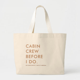 Grand Tote Bag Camping Camping Earthy Bachelorette Party Cadeau