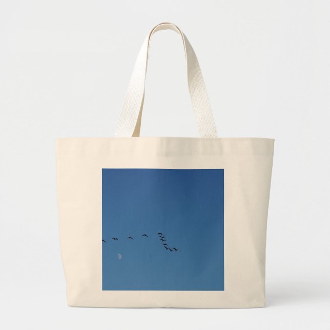 Grand Tote Bag Canadian geese (Devant)