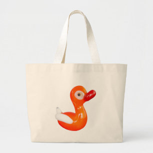 Grand Tote Bag Canard baby shower orange