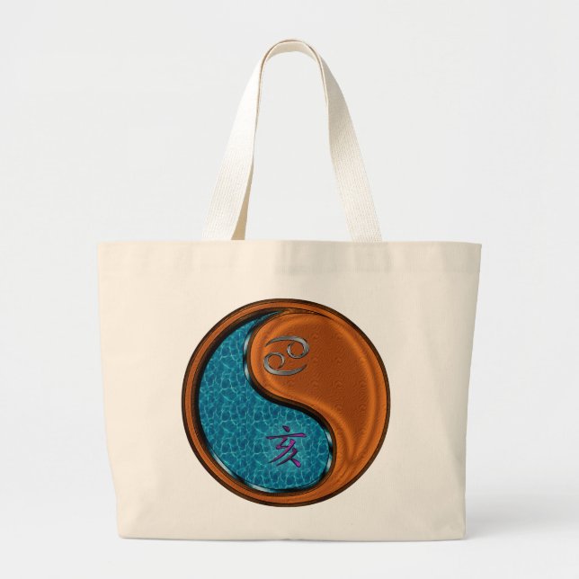 Grand Tote Bag Cancer & Bois (Devant)