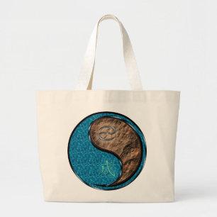 Grand Tote Bag Cancer & Earth Dog