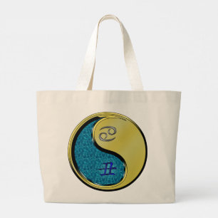 Grand Tote Bag Cancer et oxe métallique
