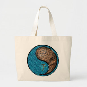 Grand Tote Bag Cancer et rat de la Terre