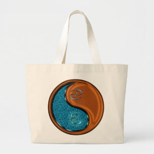Grand Tote Bag Cancer et serpent à bois
