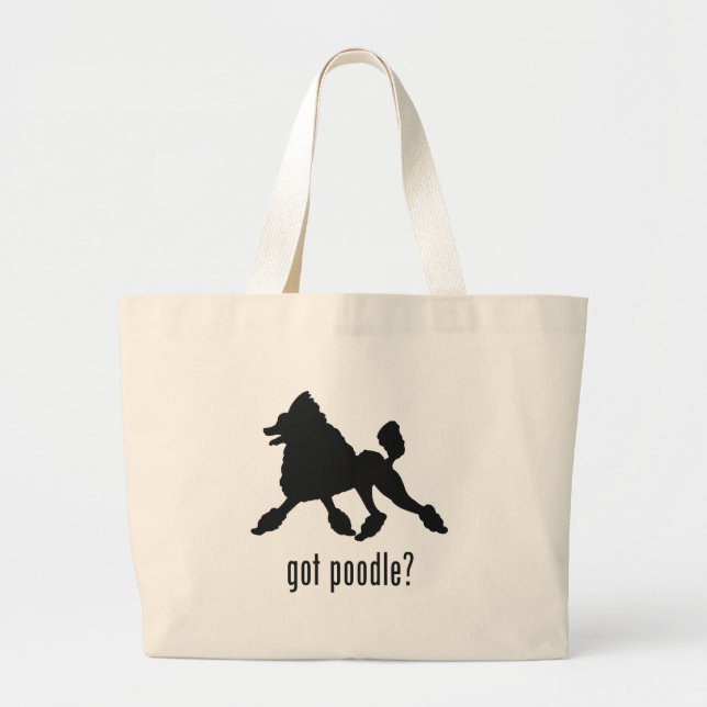 Grand Tote Bag Caniche (Devant)
