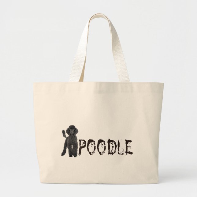 Grand Tote Bag Caniche (Devant)