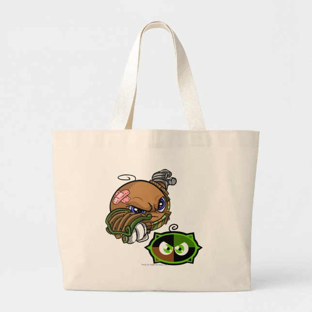 Grand Tote Bag Capitaine 1 d'équipe de lac Kiko (Devant)