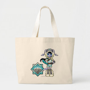 Grand Tote Bag Capitaine 1 d'équipe de Mountatin de terreur