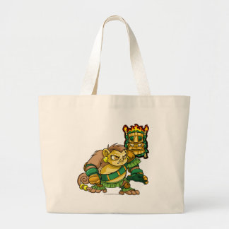 Grand Tote Bag Capitaine 1 d'équipe d'île de mystère