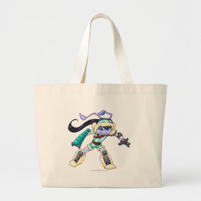 Grand Tote Bag Capitaine 2 d'équipe de Mountatin de terreur (Devant)