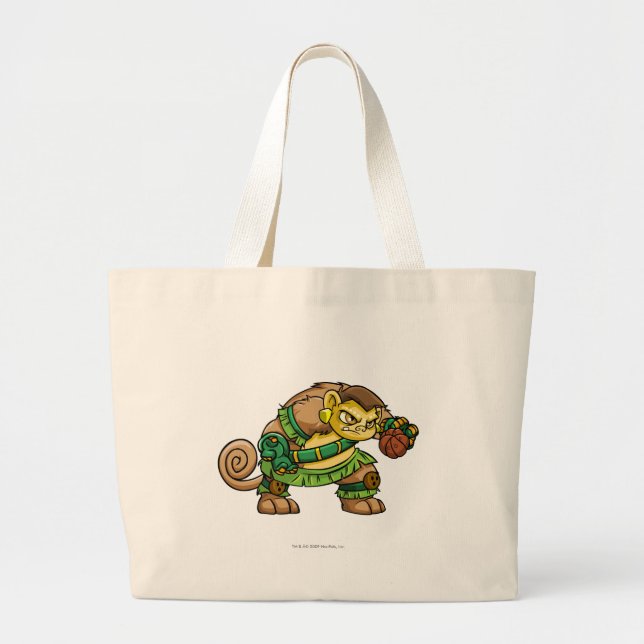 Grand Tote Bag Capitaine 2 d'équipe d'île de mystère (Devant)