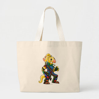 Grand Tote Bag Capitaine 2 d'équipe d'île de Roo