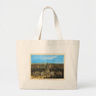 Grand Tote Bag Capitole vintage des États-Unis
