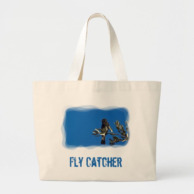 Grand Tote Bag Capteur de vol (Devant)