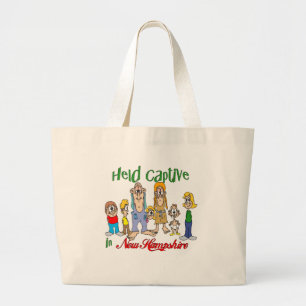 Grand Tote Bag Captif tenu au New Hampshire