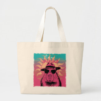 Grand Tote Bag Capybara Large Fourre-tout