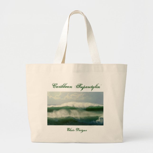 Grand Tote Bag Caribbean Superstylin' (Devant)