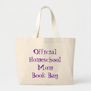Grand Tote Bag Cartable de maman de Homeschool