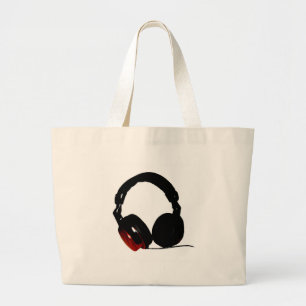 Grand Tote Bag Casque Pop Art